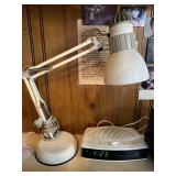 Pelonis heater, desk light, GE clock/radio