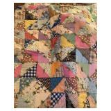 Knotted quilt (82'x65')