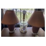 (3) Table lamps
