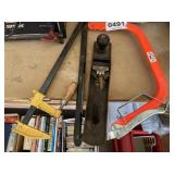 Bow saw, Planer, Clamp
