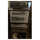 Sound Design Stereo, 8 track player and turn table