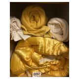 Comforter, blankets