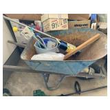 Metal wheelbarrow - not contents