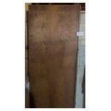 Wooden cabinet (78'x24'x25')