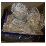 Butter dish, punch bowl, serving plate and more