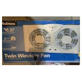 Holmes twin window fan