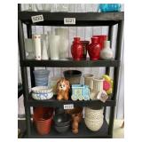 Plastic shelves- not contents