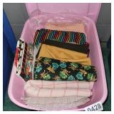 Tote of fabric
