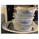 Corning Ware dishware, platter and more