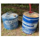 (2) kerosene fuel cans