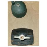 Pencil sharpener and clamp