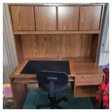 Sauder computer desk and chair