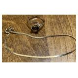14K ring and bracelet
