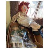 (3) dolls (Raggedy Ann)