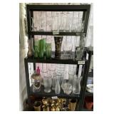 Plastic shelf unit - (Contents NOT included)