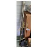 Fireplace tools and stand