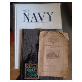 US Navy book, Stamp books and more