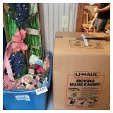 Tote & box artificial flowers