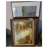 (7) framed pictures