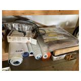 Naugahyde vinyl rolls, drill, tarps and more