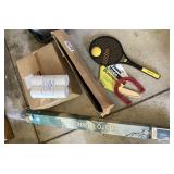 Photo mural, outdoor games, paper rolls