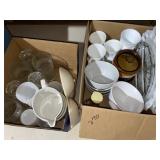Cups, Bowls, serving trays and more