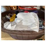 Linens and baskets