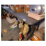 8' plastic folding table