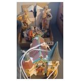 Figurines and church & village buildings