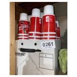Plastic Coca-Cola cups