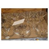 (10) Cambridge Caprice desert cups