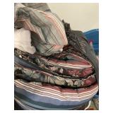 King size comforter with dust ruffle