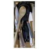 Kitchen utensils, knives and more