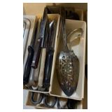 Kitchen utensils and knives
