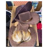 Cowboy/straw hats