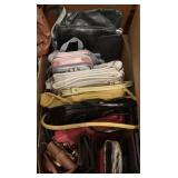 Box of purses and more