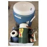 Drink coolers, grill brush and more