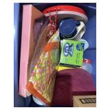 Plastic storage containers, Thermos and more