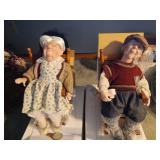 Grandma & Grandpa figures