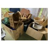 Various baskets