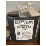 Safeguard paper shredder