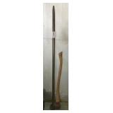 Bar and axe