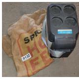 Dr Hess & Clark feed bag and Vector 12 volt