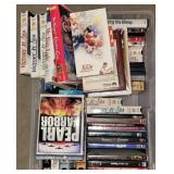 DVDs and VHS tapes