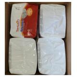 Adult disposable briefs(4 pkgs of 8 sz 3XL)