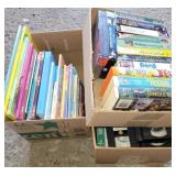 Children's books and VHS tapes