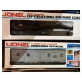 Lionel train cars