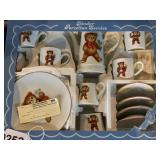 Kinder porzellan-service set