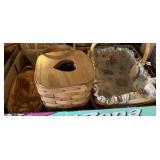 (4) Longaberger baskets