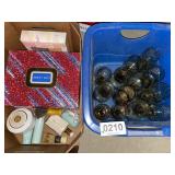 Glassware, Estee Lauder kit